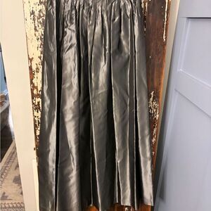 Studio G Shimmering Silver A-Line Skirt. Vintage size 12